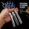 6.5-Inch Pet Grooming Shears – Straight and Curved Styles