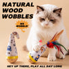 Feather Wobble Cat Toy