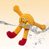 Waffle Plush Cat Toy with Crinkle Sound and Catnip