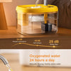 Automatic Pet Water Fountain with 1.5L Filtered Water Flow