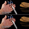 6.5-Inch Pet Grooming Shears – Straight and Curved Styles