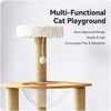 Large Cat Tree with Scratching Posts, Hideaway, and Climbing Perches