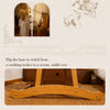 French-Style Cat Bed with Rocking Base