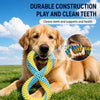 Nylon Dog Tug Toy with Ring, Figure-Eight and Tug Styles