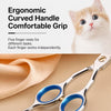 Pet Grooming Scissors Set with Case and Care Kit