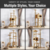 Large Cat Tree with Scratching Posts, Hideaway, and Climbing Perches
