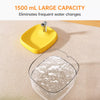 Automatic Pet Water Fountain with 1.5L Filtered Water Flow