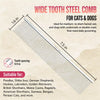 Stainless Steel Cat & Dog Grooming Comb for Detangling