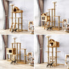 Large Cat Tree with Scratching Posts, Hideaway, and Climbing Perches