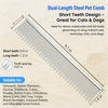 Stainless Steel Cat & Dog Grooming Comb for Detangling