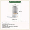 Portable Fold-Down Pet Water Bottle for Dogs and Cats