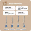 Pet Grooming Scissors Set with Case and Care Kit