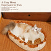 French-Style Cat Bed with Rocking Base