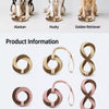 Nylon Dog Tug Toy with Ring, Figure-Eight and Tug Styles