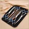 Pet Grooming Scissors Set with Case and Care Kit