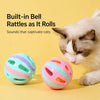 Silicone Bell Ball Cat Toy