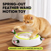 Rechargeable Whack-a-Mole Cat Toy with 2 Replacement Heads