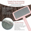 Pet Slicker Brush for Fluffing and Detangling