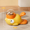 Duck-Shaped Interactive Treat Dispenser for Cats and Dogs