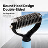 Dog & Cat Detangling Grooming Brush for Loose Fur