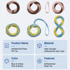 Nylon Dog Tug Toy with Ring, Figure-Eight and Tug Styles