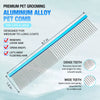 Stainless Steel Cat & Dog Grooming Comb for Detangling