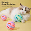 Silicone Bell Ball Cat Toy