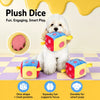 21-Hole Treat-Dispensing Dice Dog Toy