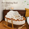 French-Style Cat Bed with Rocking Base