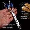 6.5-Inch Pet Grooming Shears – Straight and Curved Styles