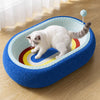 Cat Scratcher Lounge with Sisal Pad and Teaser Wand