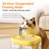 Automatic Pet Water Fountain with 1.5L Filtered Water Flow