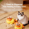 Duck-Shaped Interactive Treat Dispenser for Cats and Dogs