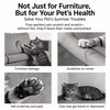 Oval Cat Scratcher Bed with Built-In Lounger