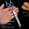 6.5-Inch Pet Grooming Shears – Straight and Curved Styles