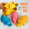 Latex Squeaky Pig Toy for Dogs