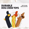 Long Latex Squeaky Dog Toy for Small and Medium Dogs