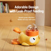 Duck-Shaped Interactive Treat Dispenser for Cats and Dogs