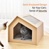 Corrugated Cardboard Cat House & Scratcher
