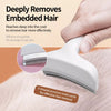Curved Deshedding Comb for Cats & Dogs