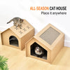 Corrugated Cardboard Cat House & Scratcher