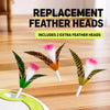 Rechargeable Whack-a-Mole Cat Toy with 2 Replacement Heads