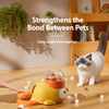 Duck-Shaped Interactive Treat Dispenser for Cats and Dogs