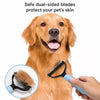 Dog & Cat Detangling Grooming Brush for Loose Fur