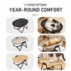 Foldable Elevated Pet Cot for Cats & Dogs – Oval Lounger