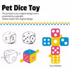 21-Hole Treat-Dispensing Dice Dog Toy