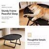 Foldable Elevated Pet Cot for Cats & Dogs – Oval Lounger