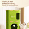 4-Level Solid Wood Cat Tree with Enclosed Hideaway