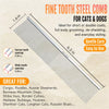 Stainless Steel Cat & Dog Grooming Comb for Detangling