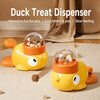 Rotating Duck Treat Dispenser Toy for Dogs & Cats